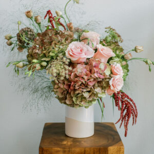 Signature Heirloom Blush in Ceramic Pitcher