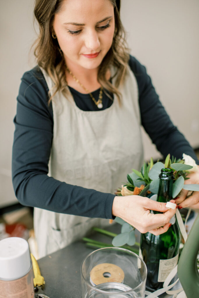 Hands-on floral design workshop in Bentonville Arkansas